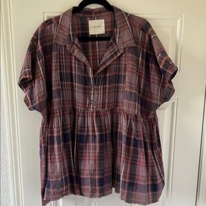 Lucky Brand Plaid Shirt XL